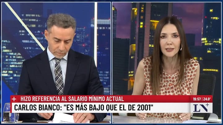 "Estoy cómodo con el precio del dólar": Luis Caputo, mano a mano con Luis Majul