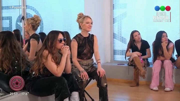 Las Bandana dijeron presente en los ensayos de Popstars