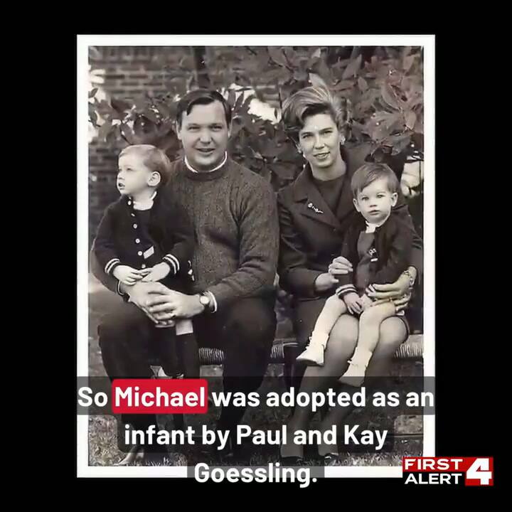 Michael Goessling se reencontró con sus padres biológicos