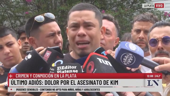 "Estamos destrozados": el testimonio del padre de Kim, la nena asesinada en un robo en La Plata