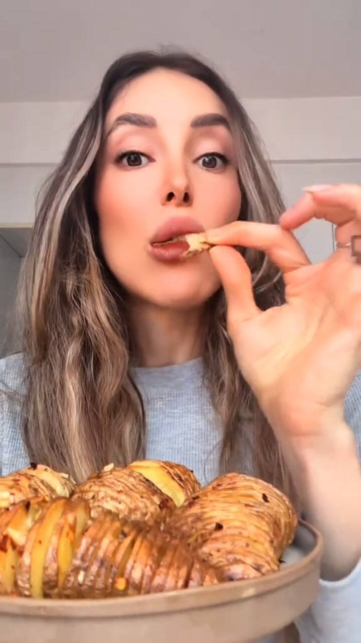 Cómo hacer papas Hasselback