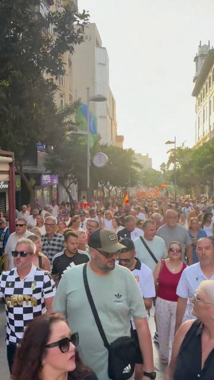 Protesta en Ceuta