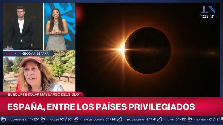 El eclipse solar total, desde Espana