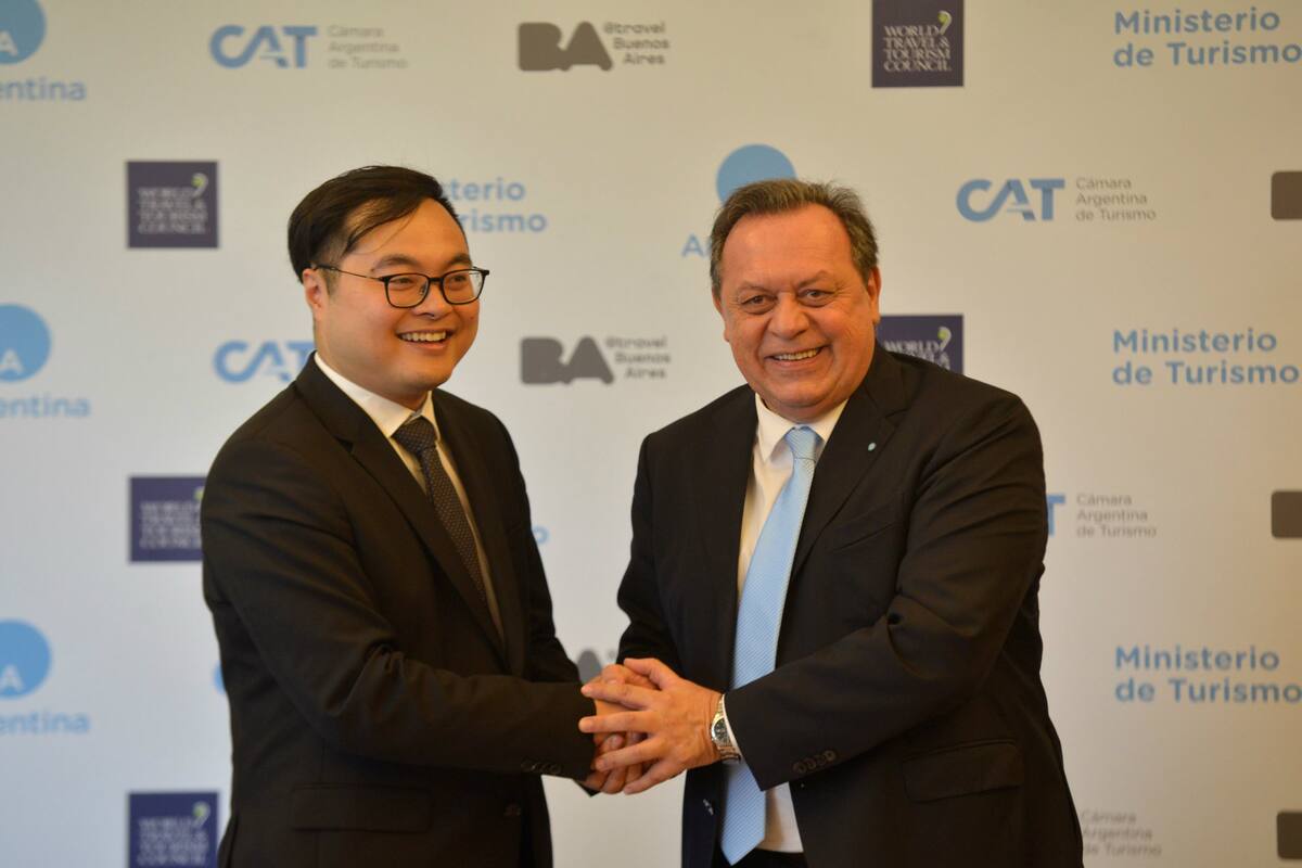 Huang Yu Zhou y Gustavo Santos