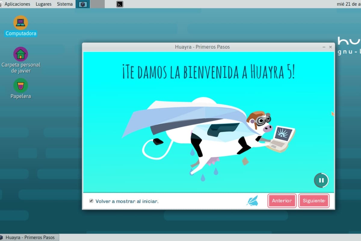 Huayra significa viento, en quechua, y es la inspiración para este Linux que se usará en las notebooks estudiantiles del plan Juana Manso