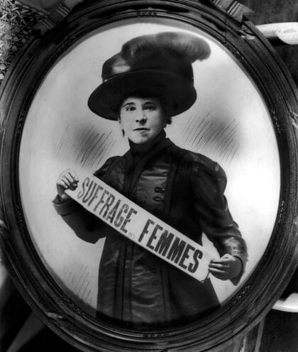 Hubertine Auclert (1848-1914) fue una de las pioneras del movimiento sufragista en Francia.