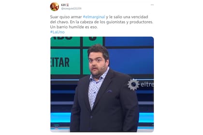 Hubo mensajes irónicos por la manera en que las locaciones representan la suposición de lo que es un “barrio marginal”