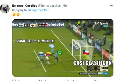 Hubo quienes repasaron las selecciones que ya tienen un lugar en Qatar 2022