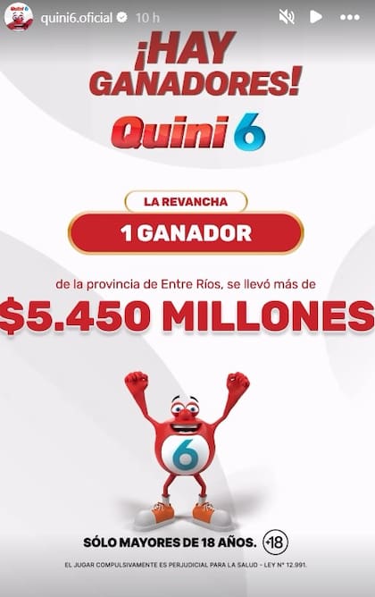 Hubo un ganador en la modalidad "La Revancha"