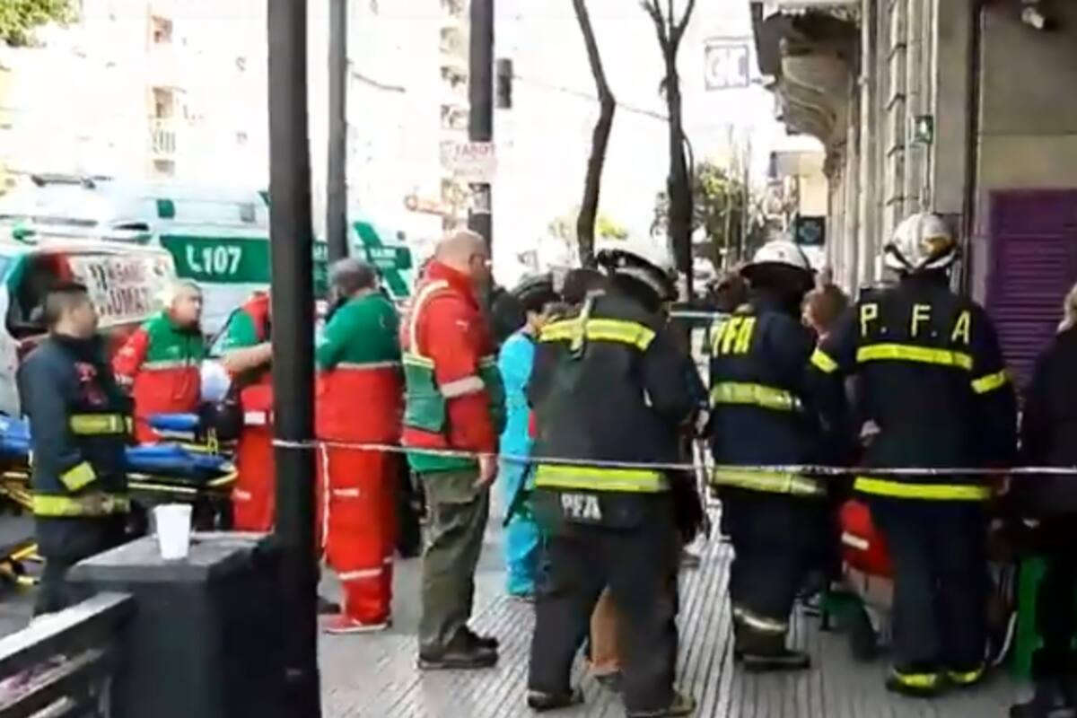 Hubo un principio de incendio en la estación San José de la línea E de subte