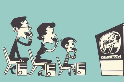 Hubo un tiempo en el que la televisión era solo a blanco y negro.