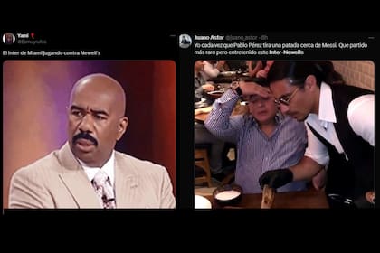 Hubo usuarios que se mostraron sorprendidos por el encuentro entre los dos equipos (Captura X)