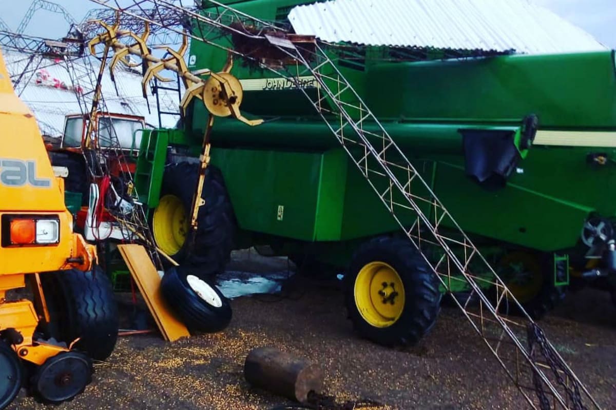 Hubo varios establecimientos afectados de productores socios de la Sociedad Rural de Jesús María