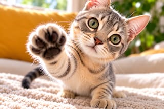Por qué los gatos amasan con sus patas, arañan los sillones y tienen momentos de mucha energía