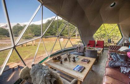 El domo Living en Huemules.