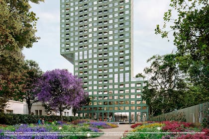 Huergo 475, el proyecto de Consultatio, tiene los valores más elevados de la zona