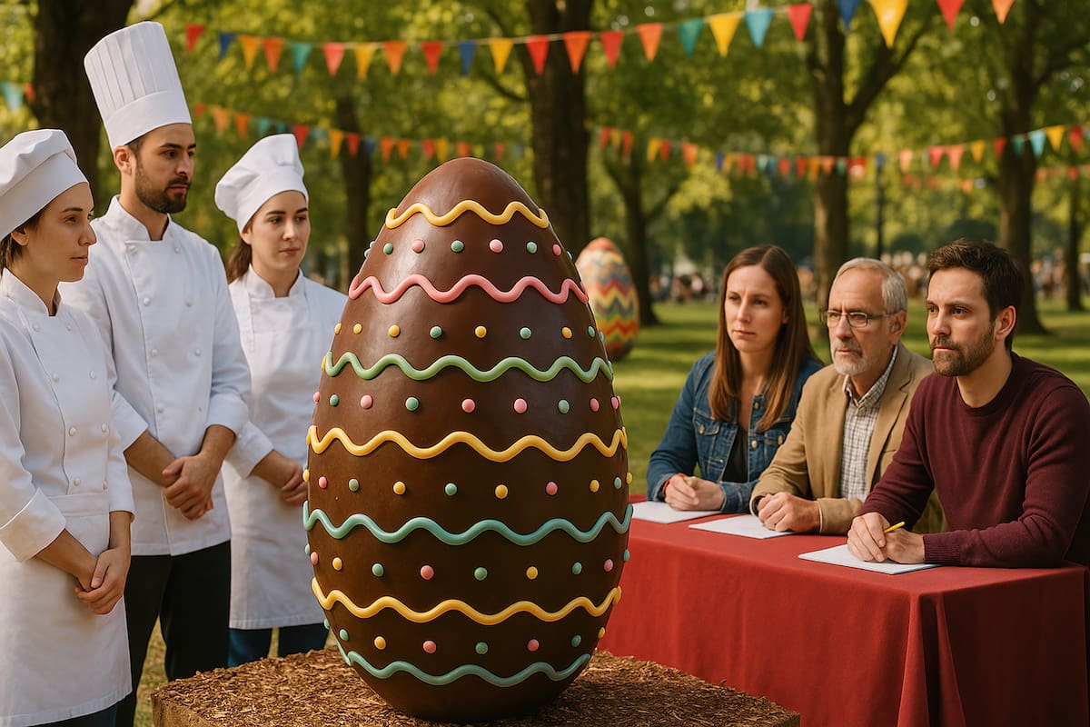 Huevo de Pascua gigante