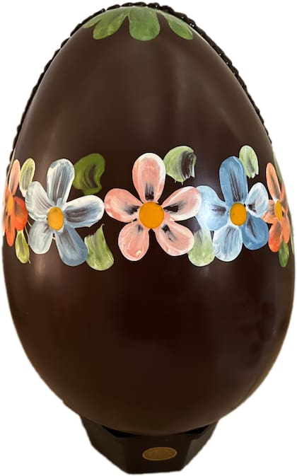 Huevo de Pascua elaborado por las monjas benedictinas de la Abadía de Santa Escolástica