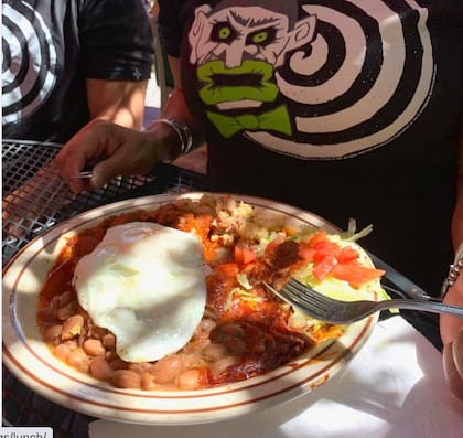 Huevos rancheros de The Shed