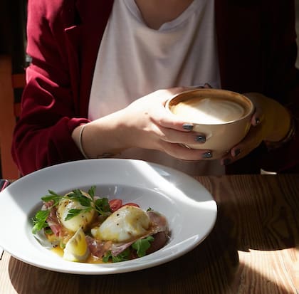 Huevos suaves y tentadores, la propuesta de Le Pain Quotidien.