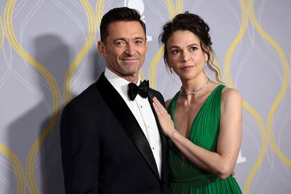 Hugh Jackman con Sutton Foster, su nuevo amor