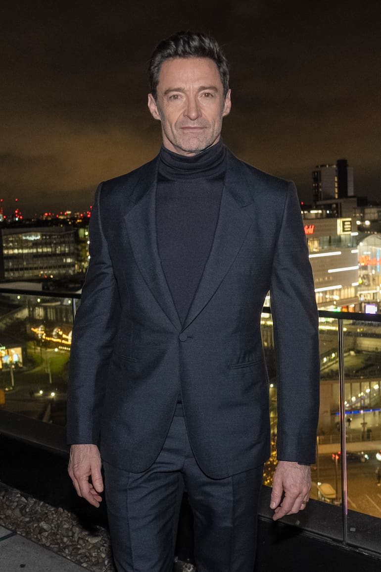 Hugh Jackman en la premiere de El hijo en Londres