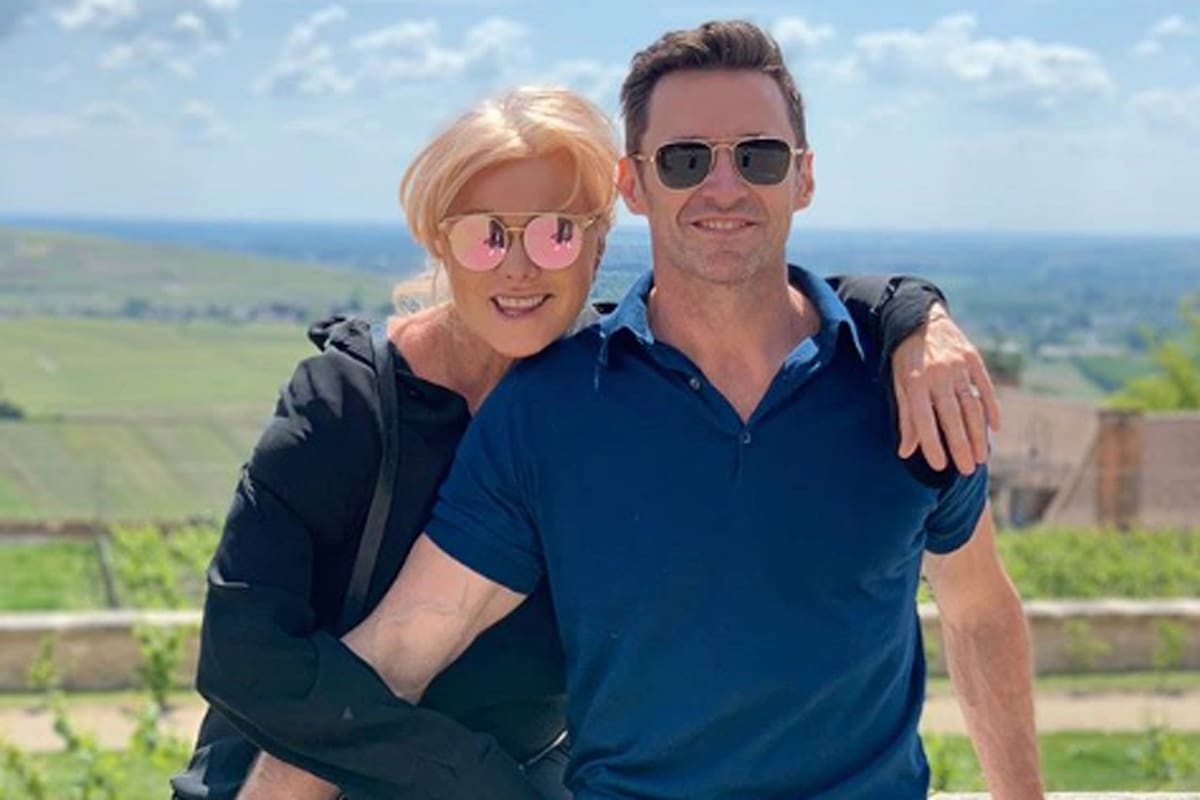 Hugh Jackman y Deborra-Lee Furness