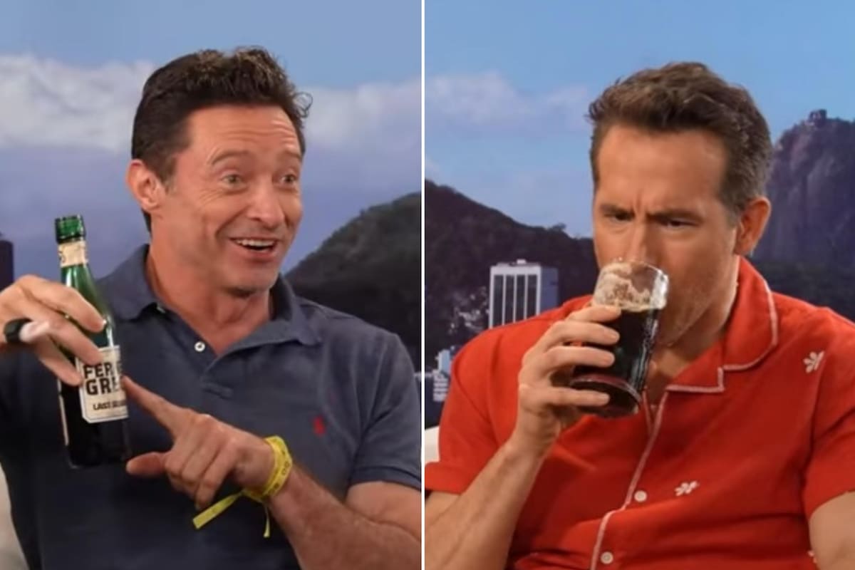 Hugh Jackman y Ryan Reynolds probaron por primera vez el fernet