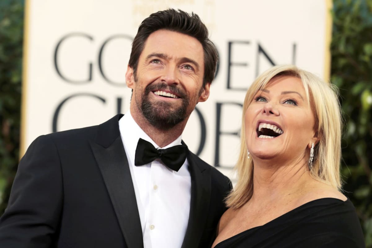 Hugh Jackman y su mujer Deborra-Lee Furness