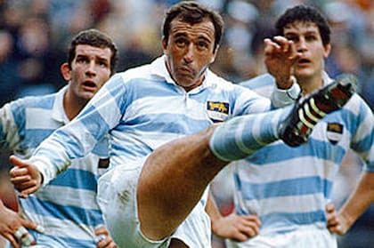 Hugo Porta jugó al rugby en Sudáfrica, pero nunca lo hizo con la camiseta de Los Pumas