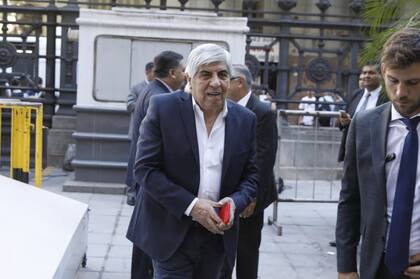 Hugo Moyano, líder de Camioneros
