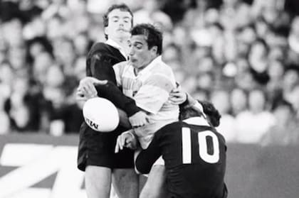 Hugo Porta marcó los 21 puntos de los Pumas en el empate ante los All Blacks en 1985