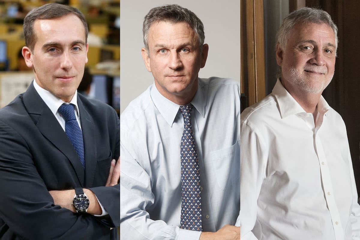 Hugo Alconada Mon, Fernán Saguier y Héctor Guyot, flamantes académicos