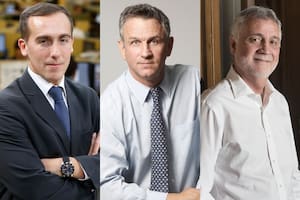Hugo Alconada Mon, Fernán Saguier y Héctor Guyot, flamantes académicos