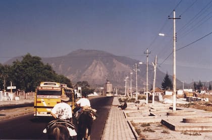 Hugo Gassioles y su compañero de ruta en Ecuador