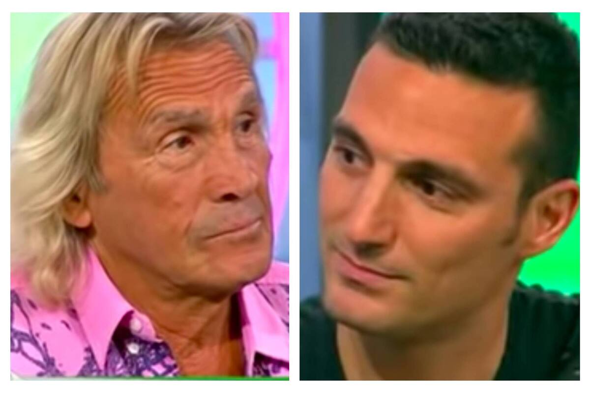 Hugo Gatti y Lionel Scaloni