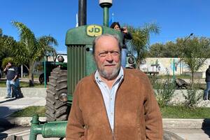Hugo Luis Biolcati participó de la marcha a Plaza de Mayo