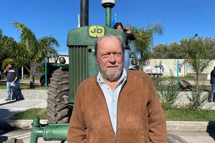 Hugo Luis Biolcati participó de la marcha a Plaza de Mayo