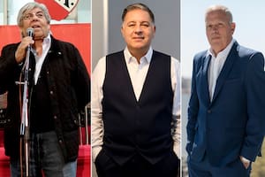 Hugo Moyano, Fabián Doman y Claudio Rudecindo, los candidatos a unas elecciones que ya no tienen fecha definida en Independiente