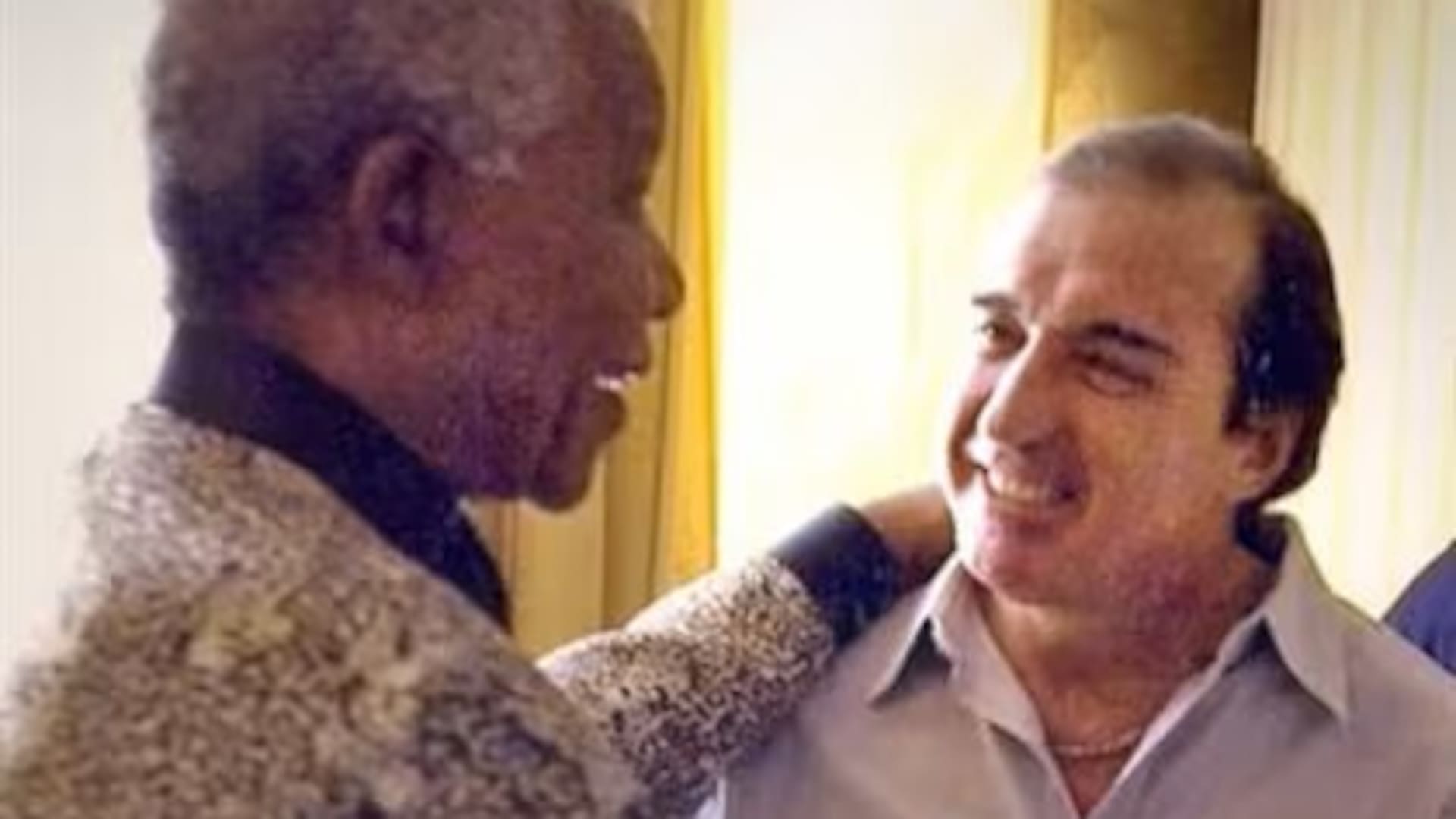 Hugo Porta comparte con LA NACION sus recuerdos junto a Nelson Mandela