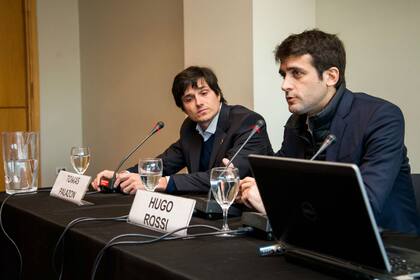 Hugo Rossi, del Ministerio de Agroindustria, en la charla de caminos rurales
