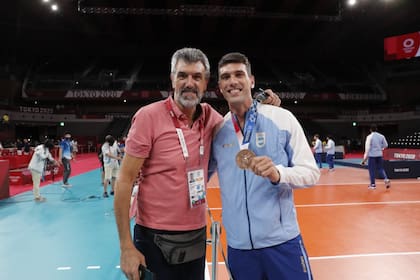 Hugo y Facundo Conte, primeros padre e hijo argentinos en ganar una medalla olímpica
