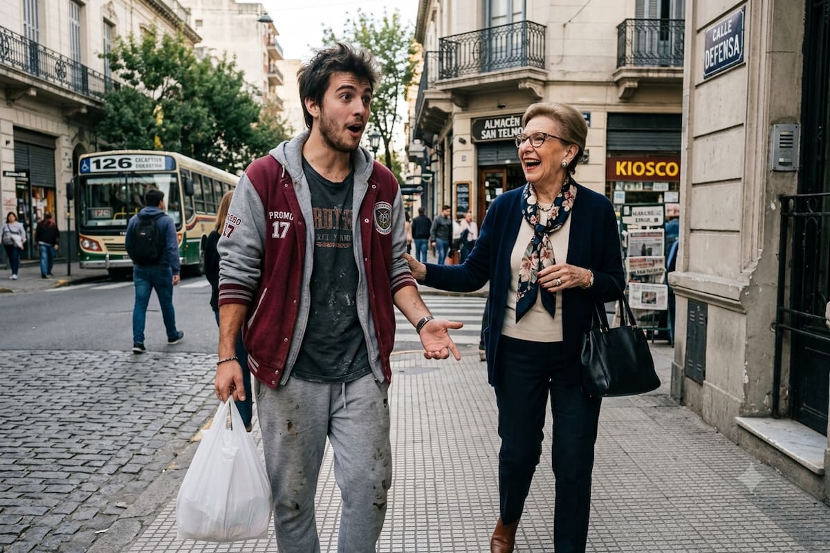 Huir ante los conocidos es un arte