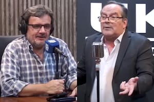 Humberto De Vargas y Gustavo Ricci se enfrentaron a golpes durante la transmisión en vivo (Fuente: Captura)