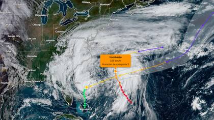 Humberto girará bruscamente en las próximas horas