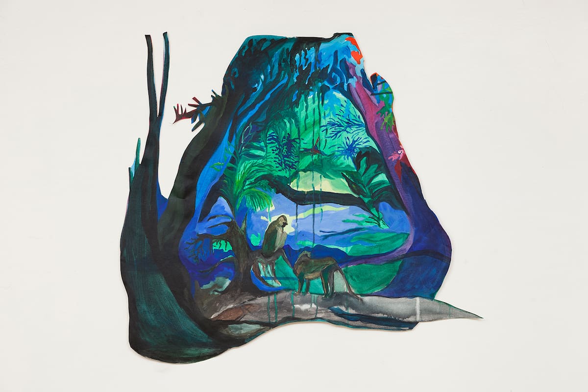 Humedal, de Basilia Guadalupe Perez Obregón, una de las artistas seleccionadas (Corrientes, 30 años)