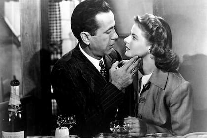Humphrey Bogart e Ingrid Bergman, en Casablanca
