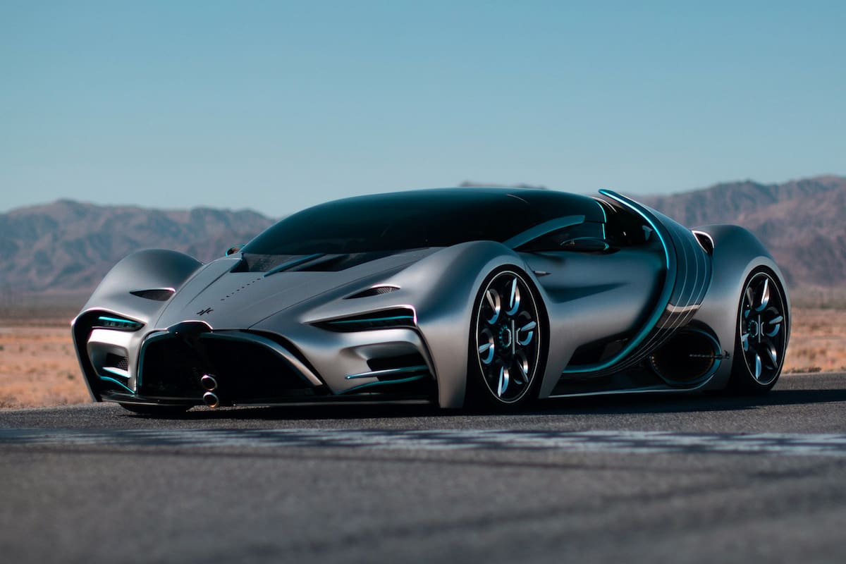 Hyperion XP-1 es un superauto deportivo eléctrico que utiliza hidrógeno como combustible