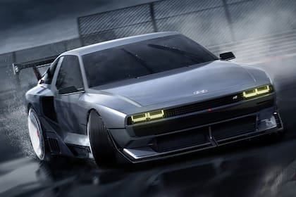Hyundai N Vision 74 Concept, aires de DeLorean. La marca coreana interpreta como ninguna otro el rol que juega la nostalgia en el diseño