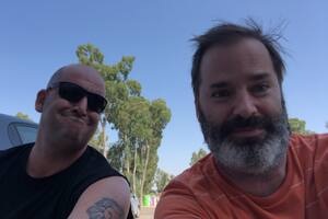 Iair Horn con Gustavo Rapaporte, amigos desde hace más de 35 años